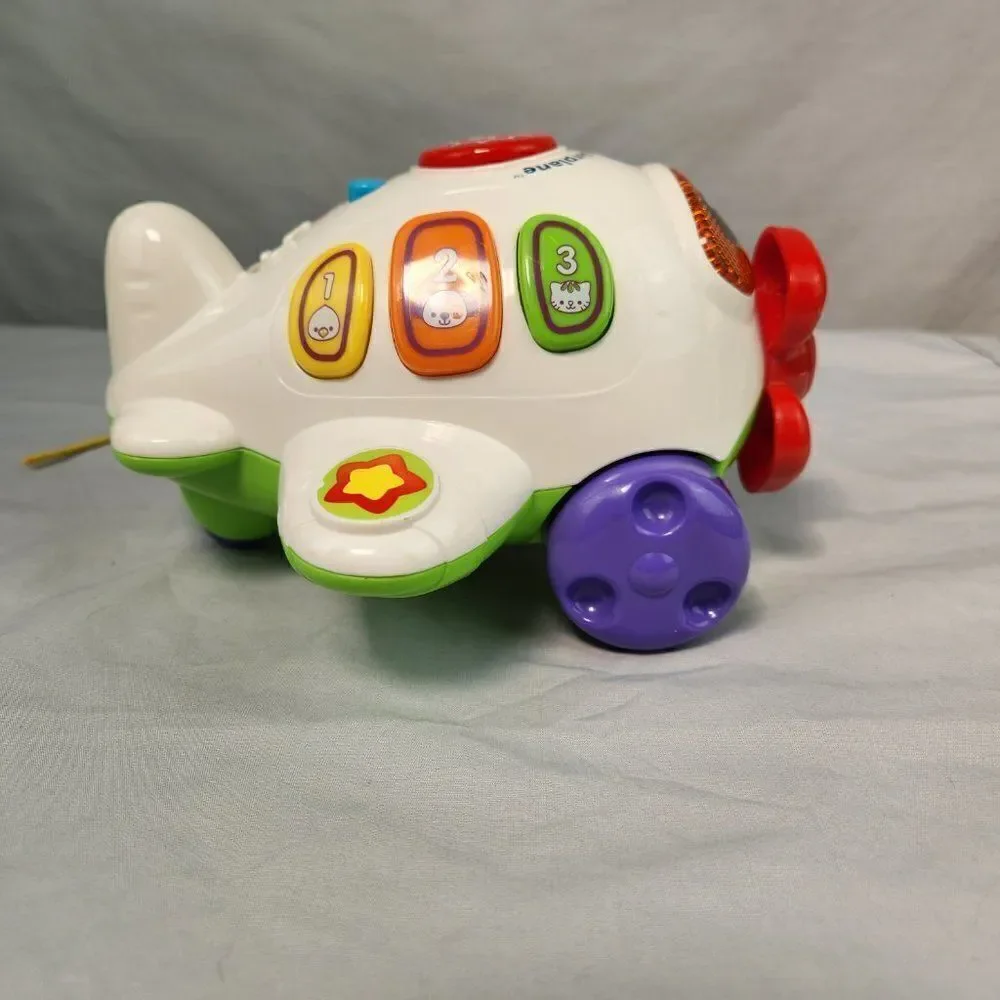 Vtech Fly And Learn Airplane pull toy - Picture 5 of 6